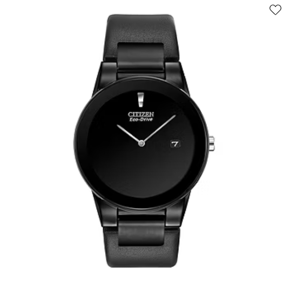 Citizen Eco-Drive Black Men's Watch - Picture 1 of 10